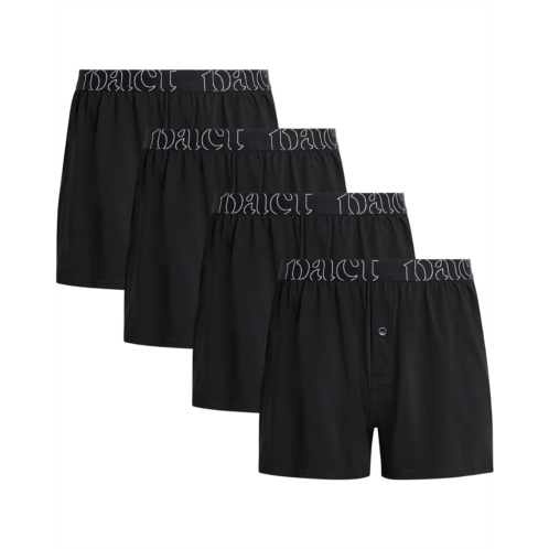 Mens PACT Knit Boxer 4-Pack