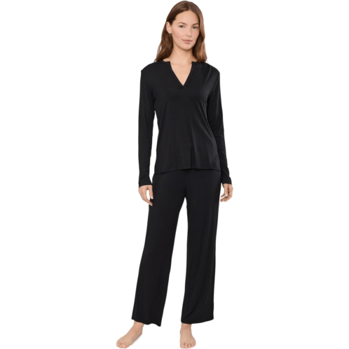Natori Feathers Essentials Pajama Set