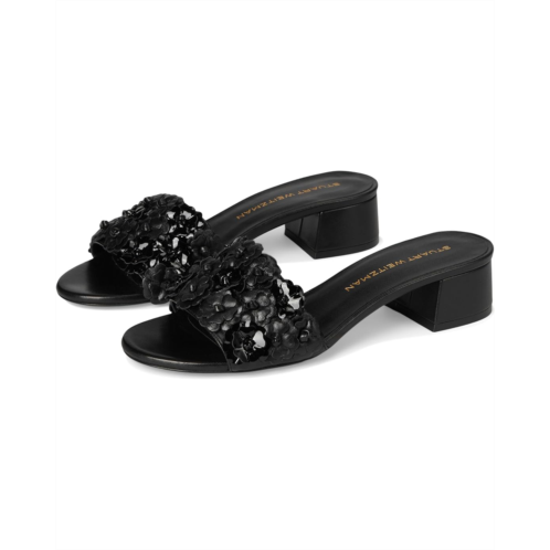 Womens Stuart Weitzman MEADOW BLOCK SLIDE 35