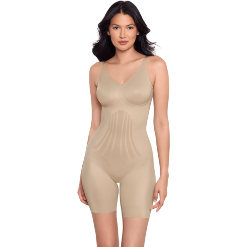 Womens Miraclesuit Shapewear Modern Miracle Thigh Slimmer Bodysuit 2562