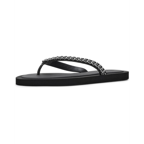 Womens Tory Burch Kira Chain Flip-Flops