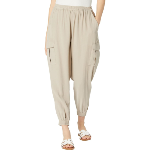 BCBGMAXAZRIA Twill Joggers