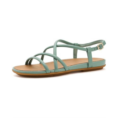 Womens FitFlop Gracie Leather Strappy Back-Strap Sandals