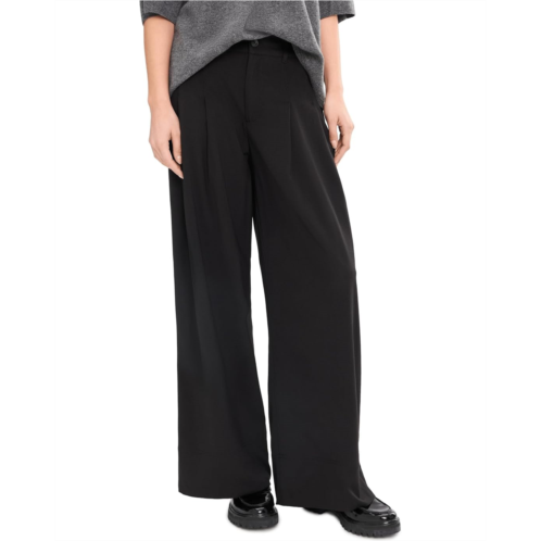 Womens Liverpool Los Angeles High-rise Pleated Wide Leg Trouser 30 Inseam