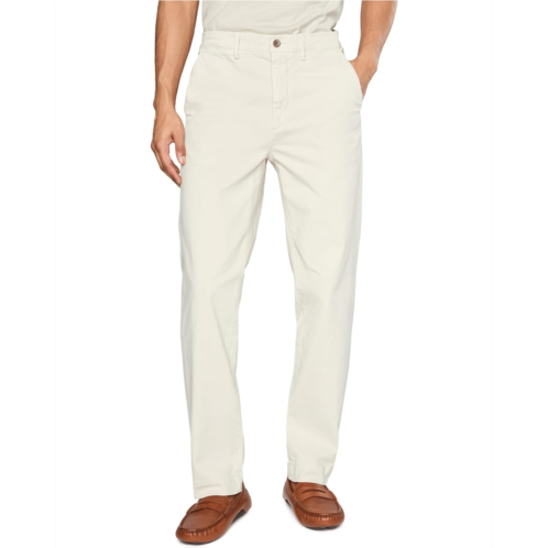 AG Jeans Archie Sueded Straight Trouser Pants Pumice