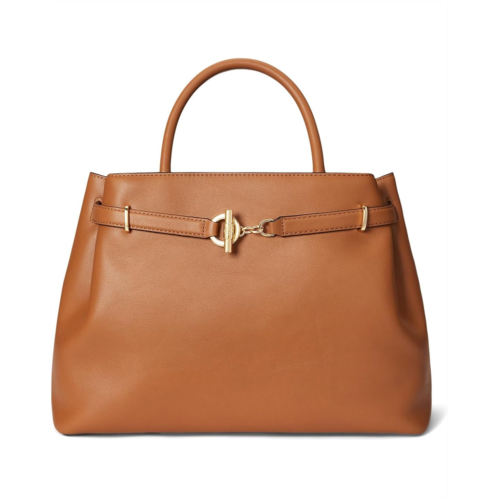 POLO RALPH LAUREN Lauren Ralph Lauren Leather Large Blaike Satchel
