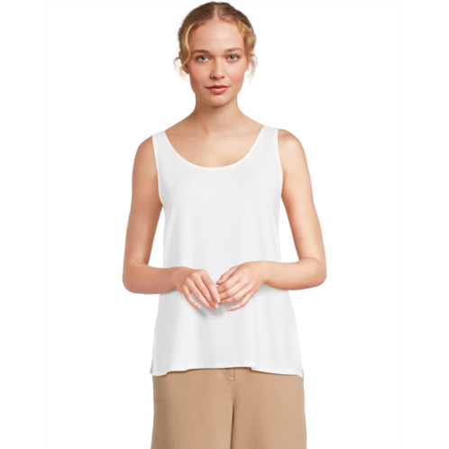 Womens Eileen Fisher Scoop Neck Tank