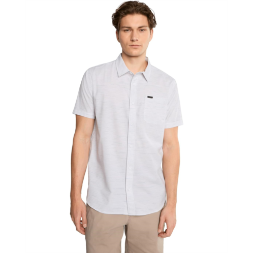 O Neill TRVLR UPF Traverse Stripe Standard Short Sleeve Woven Shirt