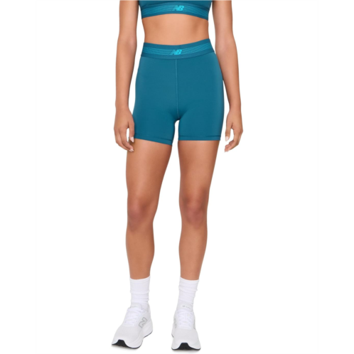 Womens New Balance 5 AC Fitted Shorts
