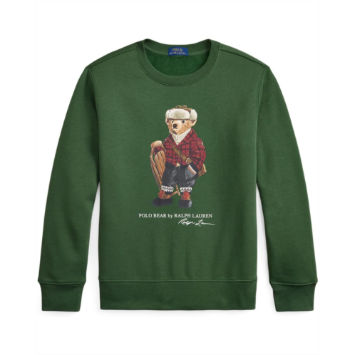 Boys Polo Ralph Lauren Kids Polo Bear Fleece Sweatshirt (Big Kid)