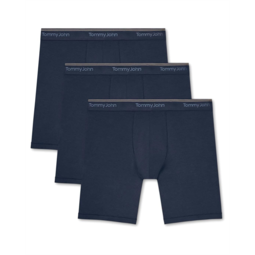 Mens Tommy John Ultra Soft Flex 6 Boxer Brief 3-Pack