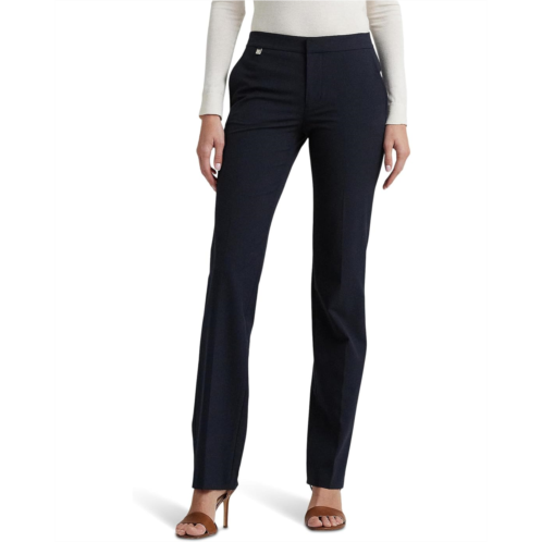 POLO RALPH LAUREN Womens Lauren Ralph Lauren Straight-Leg Pants