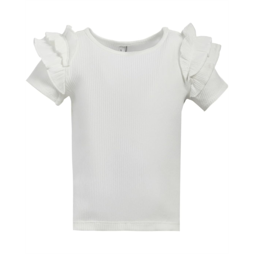Janie and Jack Seersucker Sleeve Top (Infant)