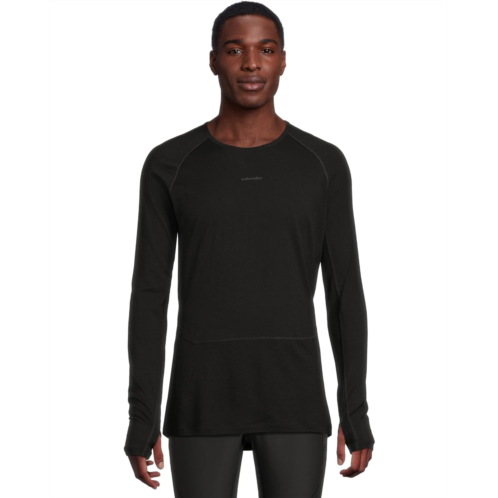 Mens Icebreaker Merino 200 ZoneKnit Long Sleeve Crewe