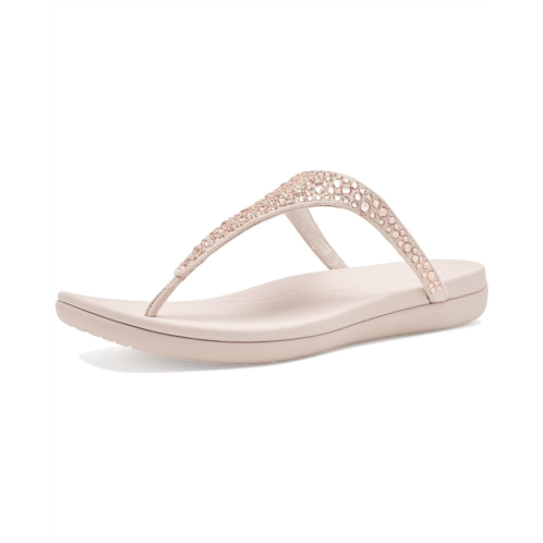 Womens FitFlop Solay Mixed-Crystal Toe-Post Sandals