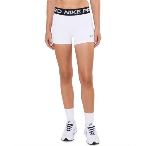 Womens Nike Pro Mid-Rise 3 Bike Shorts with No Front Seam