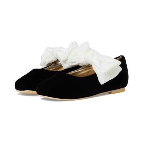 Janie and Jack Velvet Bow Flats (Toddler/Little Kid/Big Kid)