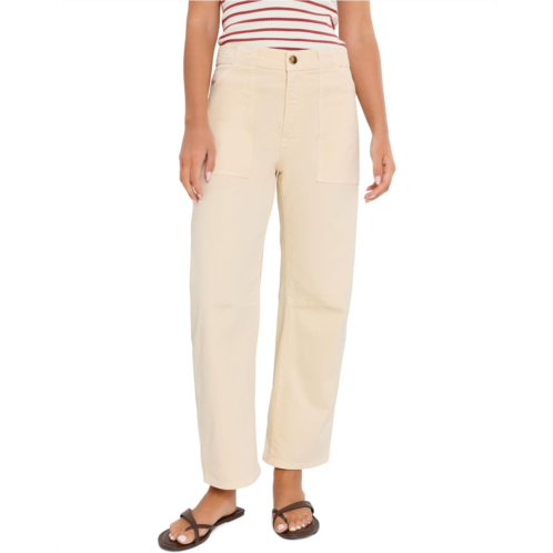 Womens Madewell Non Denim Utility Barrel Leg