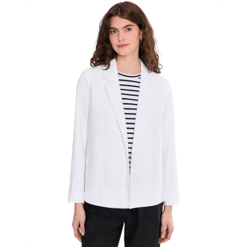 Womens Eileen Fisher Cotton Blend Ponte Blazer