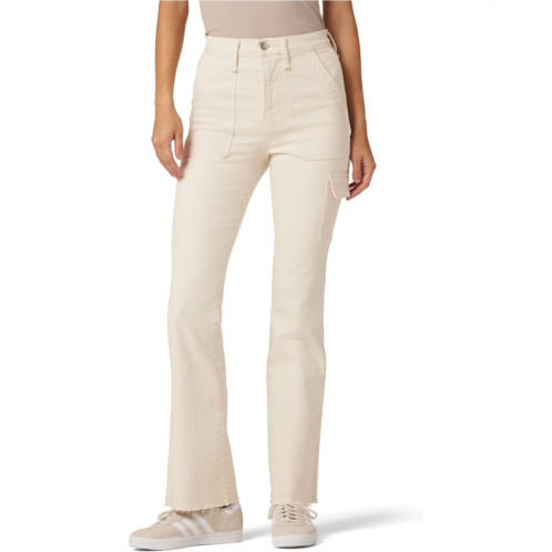 Hudson Jeans Utility Faye Ultra High-Rise Bootcut in Egret