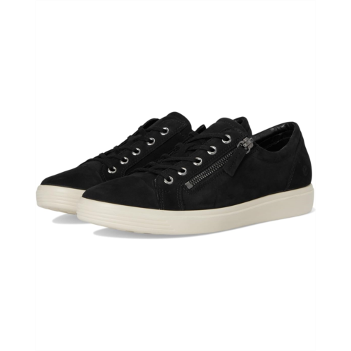 ECCO Soft Classic Lace Side Zip Sneaker