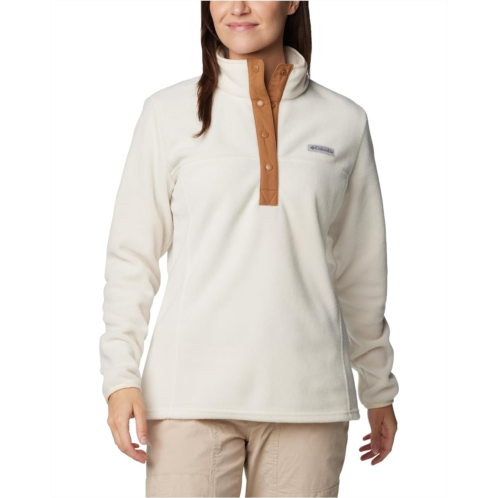 Womens Columbia Plus Size Benton Springs 1/2 Snap Pull Over II