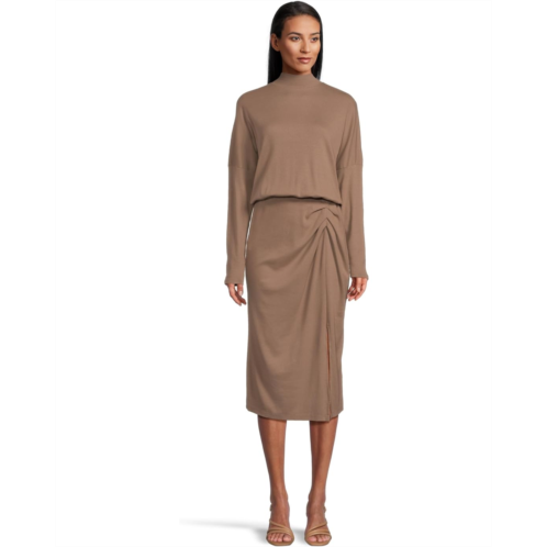 Womens Michael Stars Lila Blouson Midi Dress