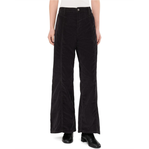Womens Free People We The Free Libre Cord Wide-Leg Jeans