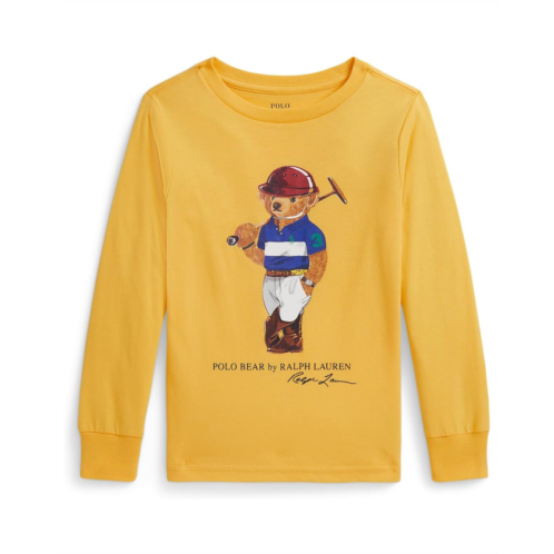 Polo Ralph Lauren Kids Polo Bear Cotton Long-Sleeve Tee (Toddler/Little Kid)