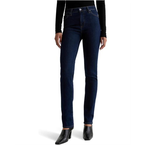 Womens AG Jeans Mari Mid Rise Straight Extended In Modern Indigo