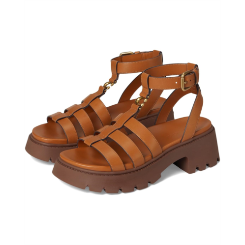 COACH Sculpted C Platform Fisherman Sandals