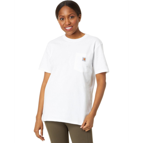 Womens Carhartt WK87 Workwear Pocket Short Sleeve T-Shirt