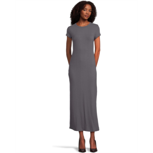 Womens Splendid Salma Short Sleeve Dress