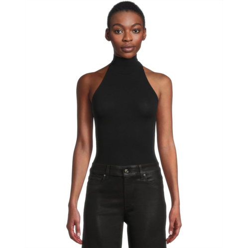 Womens Commando Ballet Turtle Neck Halter Bodysuit