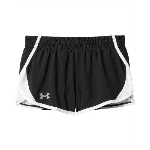 Girls Under Armour Kids Fly By Shorts (Big Kid)
