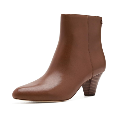 POLO Ralph Lauren Womens Lauren Ralph Lauren Emersyn Calfskin Bootie Heels