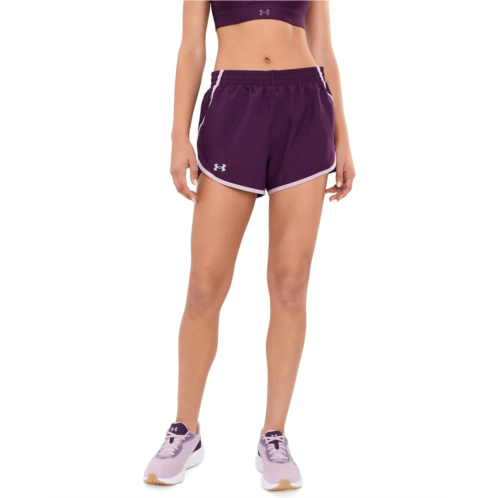 Womens Under Armour Fly By Shorts