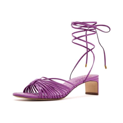 Womens Vince Camuto Lory Ankle Wrap Kitten Heel Sandals