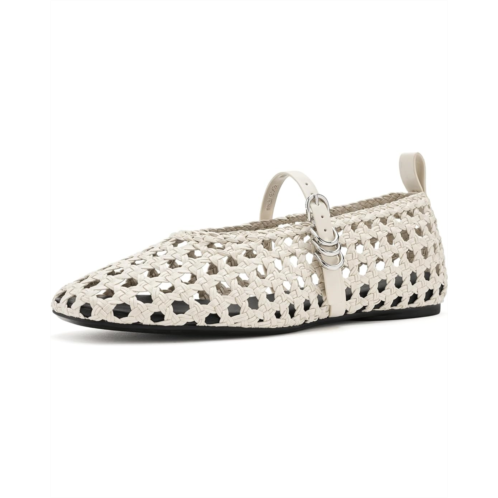Womens rag & bone Spire Woven Faux Leather Mary Janes