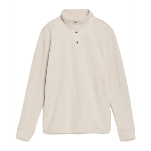 Boys Janie and Jack Herringbone Mock Neck Pullover (Toddler/Little Kid/Big Kid)