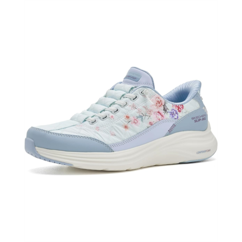 Womens SKECHERS Contour Foam - Cozy Fit Gentle Bloom Hands Free Slip-Ins