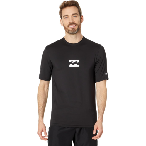 Mens Billabong All Day Wave Loose Fit Short Sleeve Rashguard