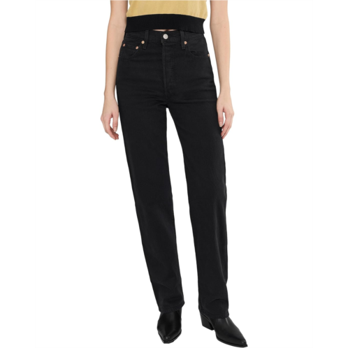 Womens Levis Premium Ribcage Full Length Jeans