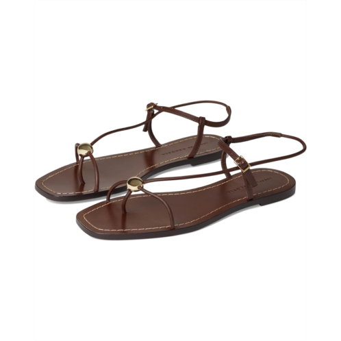 Womens Loeffler Randall Lara Strappy Flat Sandals with Ball