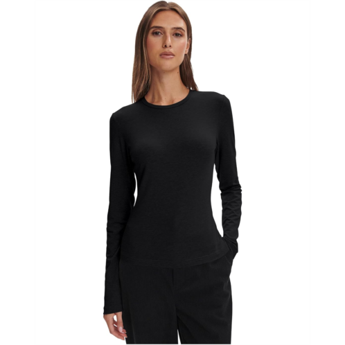 Womens Varley Edna Long Sleeve Fitted Tee