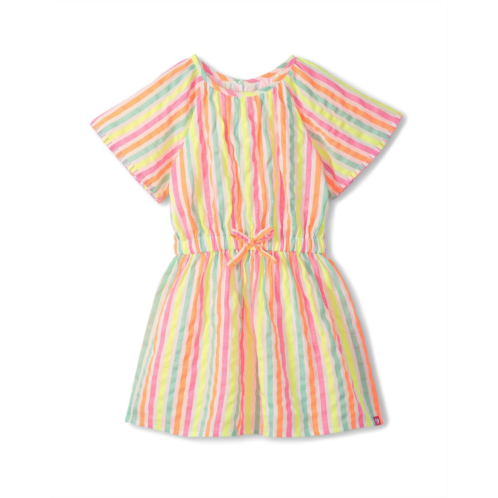 Hatley Kids Neon Summer Stripes Woven Play Dress (Toddler/Little Kid/Big Kid)