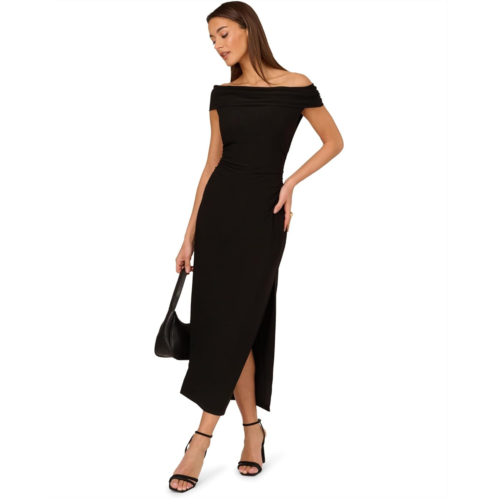 Adrianna Papell Matte Jersey Long Dress