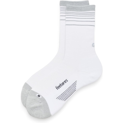 Unisex Feetures Elite Light Cushion Reflective Mini Crew