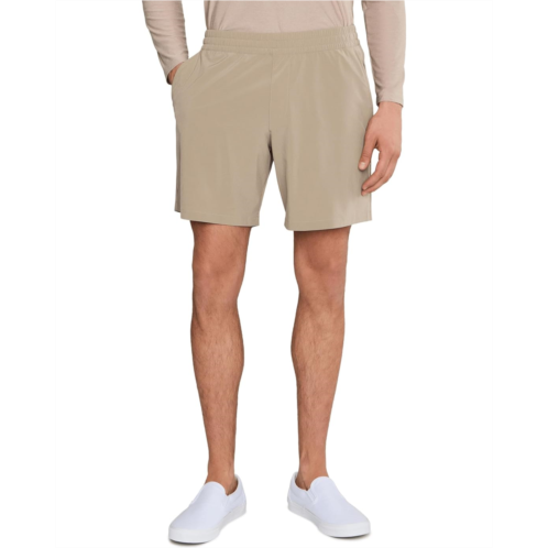 Mens Beyond Yoga Long Run 7 Unlined Shorts