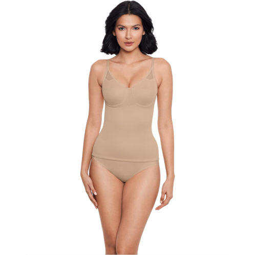 Womens Miraclesuit Shapewear Extra Firm Sexy Sheer Shaping Underwire Camisole